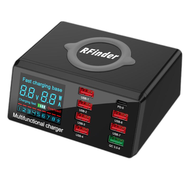 100W Multi USB Charger Hub PD Quick Charge 3.0