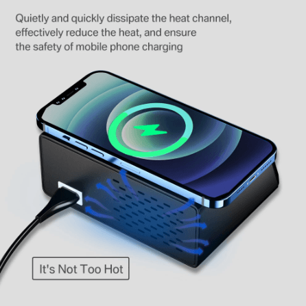 100W Multi USB Charger Hub PD Quick Charge 3.0 Qi Wireless Charger 8 USB Ports - RFinder Android Radio