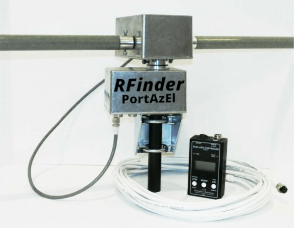 RFinder PortAzEl Portable 12V Bluetooth Az El Rotator Now Shipping!!! - RFinder Android Radio