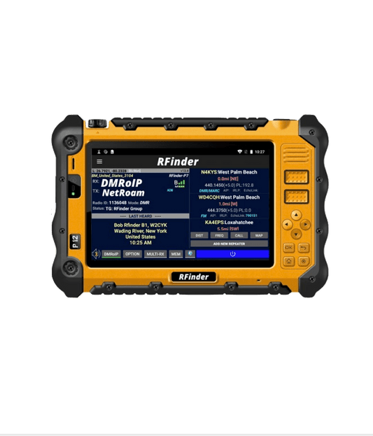 RFinder Android Radio 7 Inch Tablet - 136-174mhz, 400-490mhz DMR/FM - RFinder Android Radio