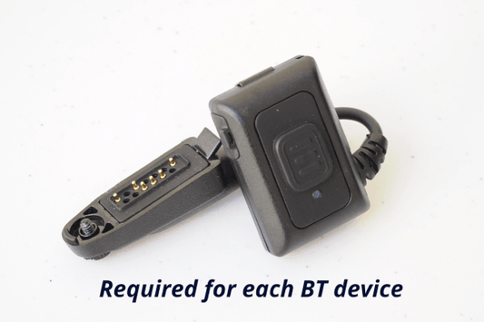 Bluetooth Dongle for POGO port on B1/B1+/P10 (You must order a mic or earloop also - RFinder Android Radio